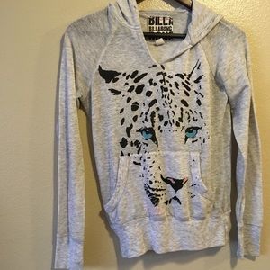 Women’s billabong sheer hoodie size small